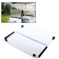 For 1985-1995 Yamaha G2 / G9 Models Clear Folding Golf Cart Windshield picture