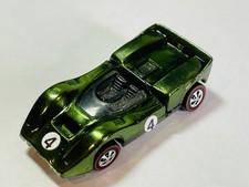 Restored Hot Wheels Redline - 1969 - McLaren M6A - Olive picture