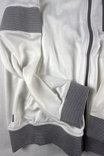 Marc Ecko Cut & Sew Arm Band Track Jacket Men XL White Glacier NWT Y2K picture