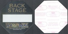 WrestleMania X8 OTTO Cloth Backstage Pass (WWF) - March 17, 2002 NOS picture