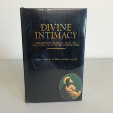 Divine Intimacy Father Gabriel Tan Books Black Leather 2005 Catholic Meditations picture