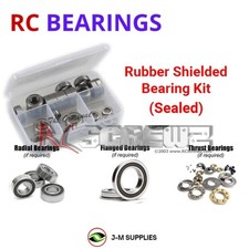 RCScrewZ Rubber Shielded Bearings sch030r for Schumacher Big 6 Lotus EP #S996 picture