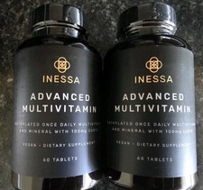 Inessa Advanced Multivitamin for Men & Women  Methylated 60 Tablets Each 2 Pack picture
