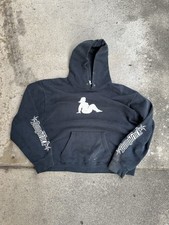 Vintage XL Faded Distressed Obscure Y2K Grail Dump Truck Parody Hoodie Fader picture