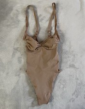 Skims Small Seamless Sculpt Thong Bodysuit Sienna Snap Gusset Firm Control NEW picture