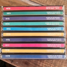 Time Life Sounds of the Seventies 10 CD Set 1970-1979 SOD-01-10 Anthology picture