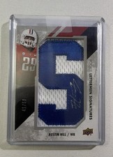 2015 Upper Deck - Rookie Lettermen Signatures Austin Hill #RL-AH /50 (AU, RC) picture