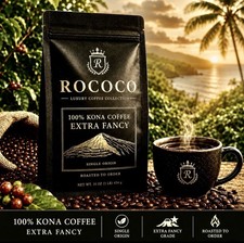 Kona Coffee, 10 lbs • 100% Hawaiian Extra Fancy • Roasted to Order or Green Bean picture