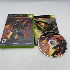 Halo 2 (Original Xbox) Black Label Complete W/ Manual CIB Tested Working picture