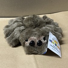 Build a Bear Jumping Spider 7 inch MINI Beans Halloween Stuffed Plush Brand New picture
