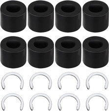 8Pcs Rubber Roller Resolution for Cricut Maker and 8Pcs Rubber Roller Replacemen picture