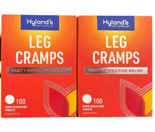 Hylands Leg Cramps w/ Homeopathic Quinine 100ct ( 2 bottles ) -- picture