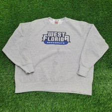 Vintage NIKE West Florida Sweatshirt 2XL 29x29 Boxy Baggy picture