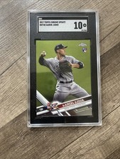 2017 Topps Chrome Update Aaron Judge RC SGC 10 Gem Mint picture