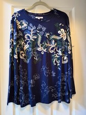 CHICO’S Touch Of Cool Boho Layering Tee-Size 3 (XL) picture
