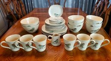 Dinnerware Set Easter Robin Aqua 30-Piece Spectrum designz picture