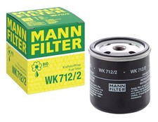 Mann Filter WK712 2 Spin On Fuel Filter 2 Inlet 3/4 Outlet Genuine Replacement picture