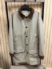 VTG LL Bean Mens XL Tall  Canvas Field Barn Chore Coat Jacket Corduroy Y2K picture