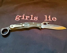 Spyderco Endura 4 Emerson Wave, With Added Signet Ring picture