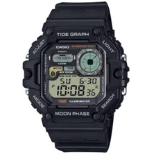 CASIO WS1700H Men's Watch WS-1700H-1A with tide moon graphs and 10-year battery picture