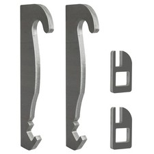 2pcs Steel Quick Attach Bracket 1-1/2
