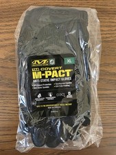(FREE SHIPPING) - Mechanix Wear TAA Covert M-Pact Black Gloves, Size XL picture