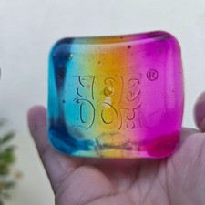 NeeDoh Rainbow  Cube Squishy Sensory Fidget Stress Relief Toy Multicolor picture