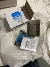 1 NEW CRL COL037SN SATIN NICKEL WALL MOUNT SHOWER DOOR HINGE picture