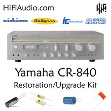 Yamaha CR-840 FULL rebuild restoration recap upgrade kit fix repair capacitor picture