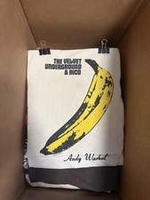 Vintage Velvet Underground Nico Banana T Shirt Cream White Y2K Impact Merch picture