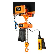 Mini Electric Chain Hoist Power Trolley 110~120V 20 ft. Chain H3 Duty 800 lb picture