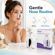 EMS Electric Nose Shaper Clip Silicone Nose Lifter for Wide Noses Painless picture