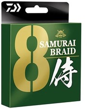 Daiwa Samurai 8 Braid Dark Green Braided Line - 330 YD Spool picture