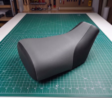 Honda TRX350 Foreman Seat Cover For 1986 To 1989 Gray Black Vinyl Seat Cover picture