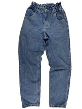 SHEIN HIGH WAIST PAPER BAG JEANS WOMENS 25 picture