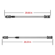 000980 Telescopic Steering Shaft For 1980-1991 Ford Truck picture