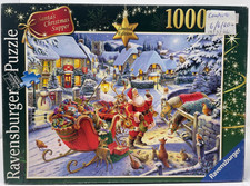 Ravensburger Santa's Christmas Supper By Roy Tower [2009] 1000 Piece Puzzle picture