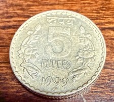 1999 (C) 5 Rupees Coin Republic Of India picture