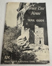 Vtg 1950's Travel Booklet Spruce Tree House Trail Mesa Verde Nat'l Park Colorado picture