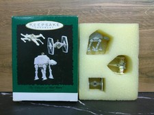1996Hallmark Keepsake “The Vehicles of Star Wars” Set of 3 mini ornaments - MINT picture