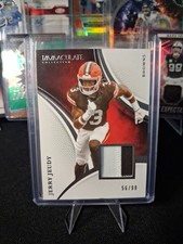 2025 Panini Immaculate Collection - Jerry Jeudy Patch #78 /99 (MEM) Browns picture