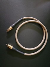 PAIR OF CARDAS NEUTRAL REFERENCE 1.0 METER RCA INTERCONNECTS picture