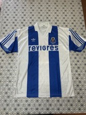 FC Porto Football Shirt 80s 90s Adidas Revigrés Number 10 Match Worn Issued XL picture