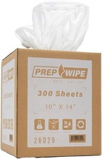 Prep Wipe Lint Free Cleaning Towels Pack of 300 Sheets, 10