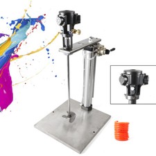 5 Gallon/20L Tank Pneumatic Tank Barrel Paint Mixer Stand Agitator Mixing Beater picture