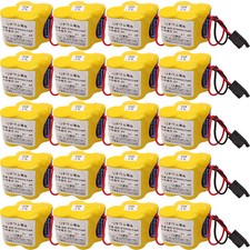 20X BR-2/3AGCT4A 6V PLC Battery For FANUC A98L-0031-0025 CNC Mahine w Black Plug picture