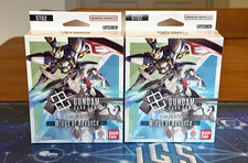 Bandai Namco Gundam TCG ST02 Wings of Advance Starter Deck (x2) English/Sealed picture