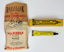 Vintage Reelslick Annydrous Graphitic Lubricant for Fishing Reels For Collectors picture