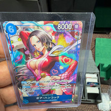 Bandai One Piece Card Game Boa Hancock EB02-039 Special Holo Character 8000 JP picture