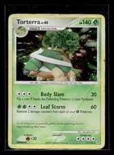 Torterra 17/130 Diamond & Pearl Pokemon Holo DMG picture